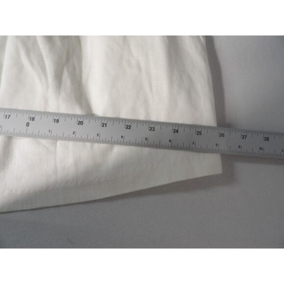 INC International Concepts 14 Dress White A Line Cottage Core Lace Up NWT - Picture 10 of 15